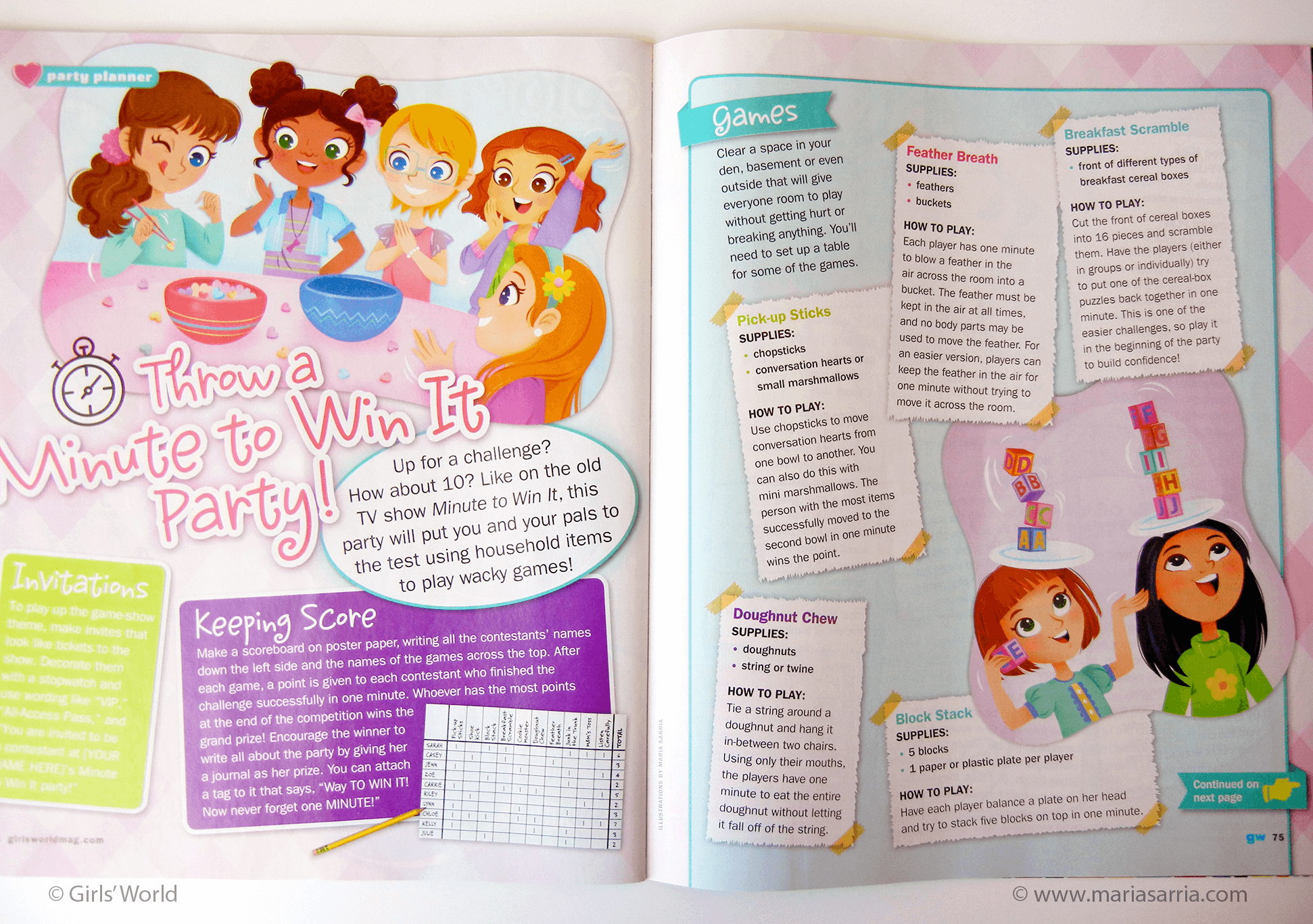 Games | Girls' World Magazine